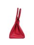 Birkin Tressage 30 in Rouge de Coeur Swift and Epsom, side view